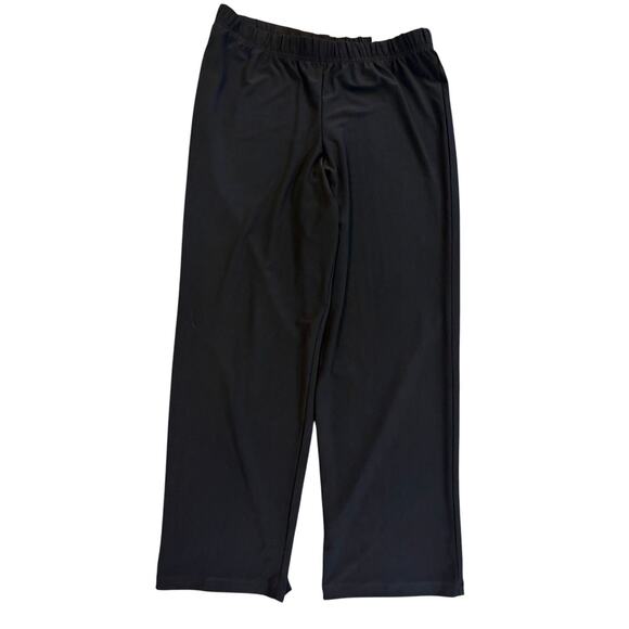 Alfred Dunner Pull On Pants 12 Stretch Classic Fit Black Comfort Elastic Waist - Picture 1 of 6